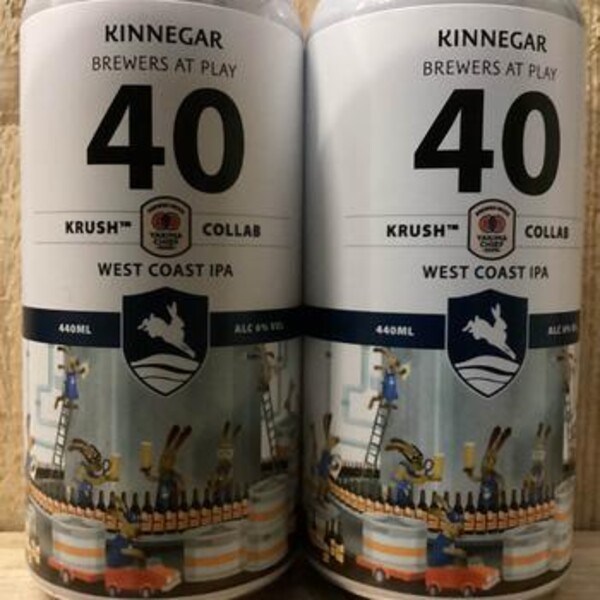 NIEUW BINNEN: Krush West, Kinnegar Brewing