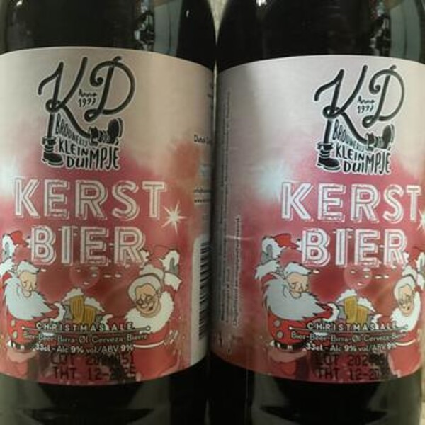 NIEUW BINNEN: Kerstbier, Klein Duimpje